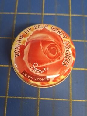 Rosehip Honey Lip Balm 10g New Tin Container New
